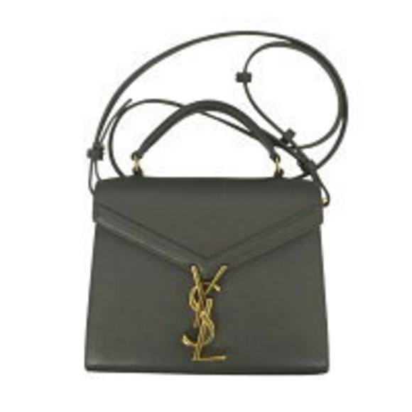 Saint Laurent Paris CASSANDRA TOP HANDLE BAG Shoulder Bag Gray - Picture 1 of 9